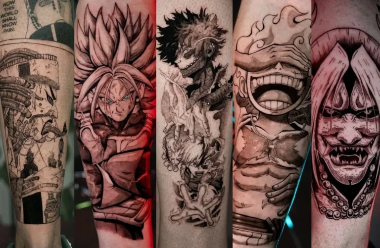 Best Anime Tattoo Placements: 10 Spots to Consider