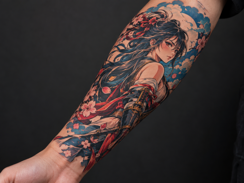 How Much Does an Anime Tattoo Cost? A Size, Style, and Color Breakdown